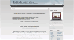 Desktop Screenshot of elektricky.cz